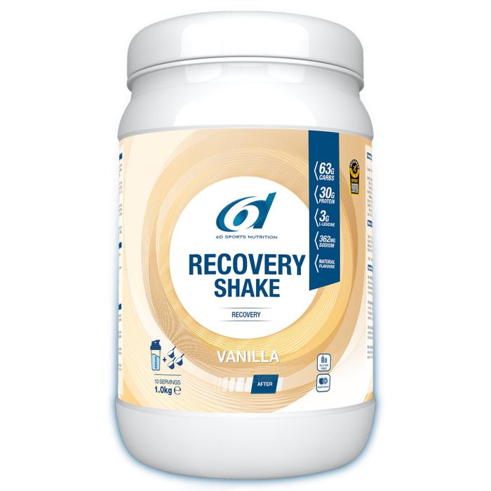 Recovery Shake vanilie - 1kg 6D SPORTS NUTRITION ANTIDOPING