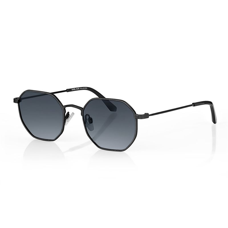 Ochelari de soare negri, pentru barbati, Daniel Klein Sunglasses, DK3265-1