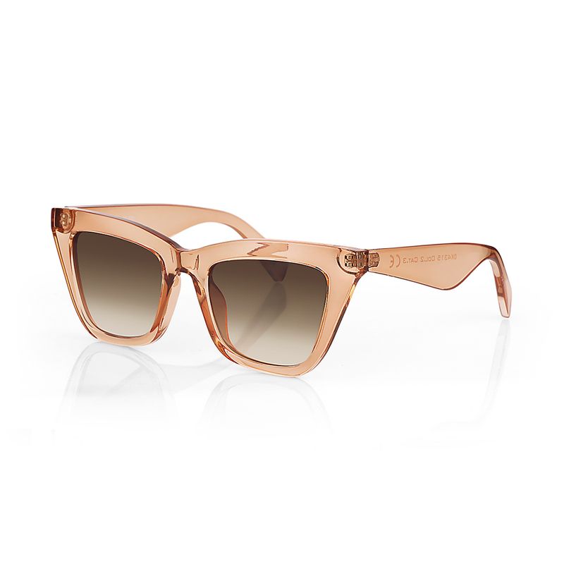 Ochelari de soare maro, pentru dama, Daniel Klein Sunglasses, DK4315-2
