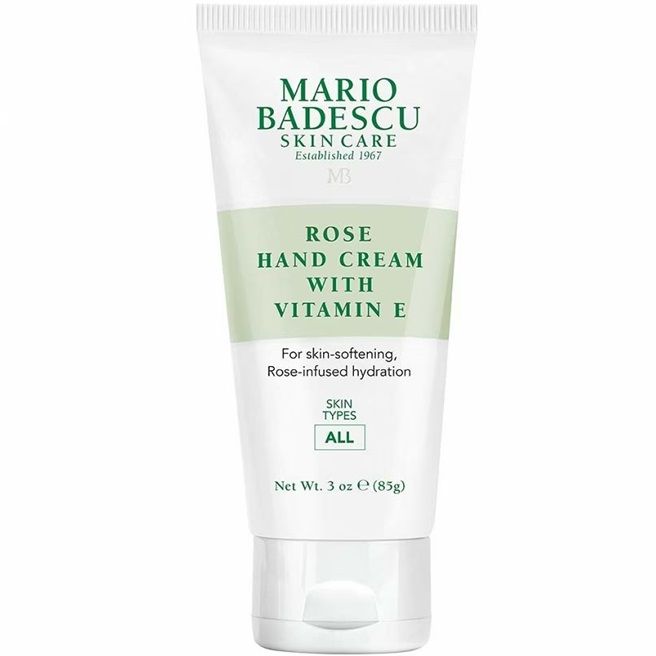 Crema de maini Mario Badescu Rose Hand Cream With Vitamin E, Unisex, 85 g