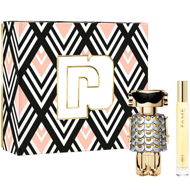 Set Apa de Parfum Paco Rabanne Fame 50 ml + 10 ml, Femei