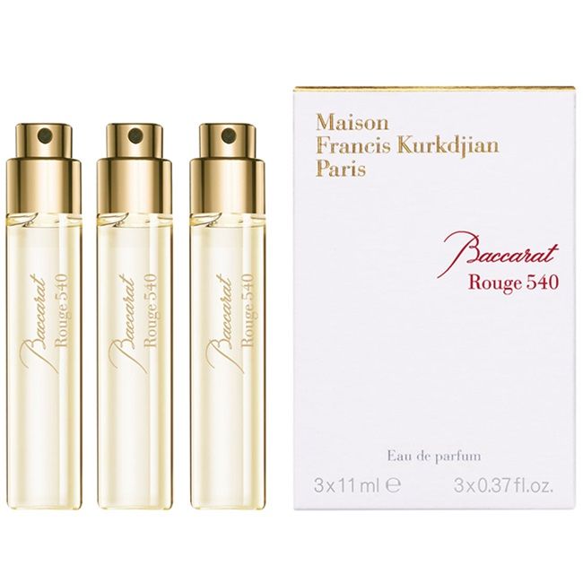 Apa de Parfum Maison Francis Kurkdjian Baccarat Rouge 540, Unisex, 3x11 ml