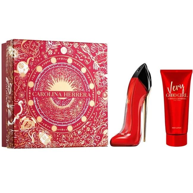 Set Apa de Parfum Carolina Herrera Very Good Girl 80 ml + 100 ml Lotiune de corp, Femei