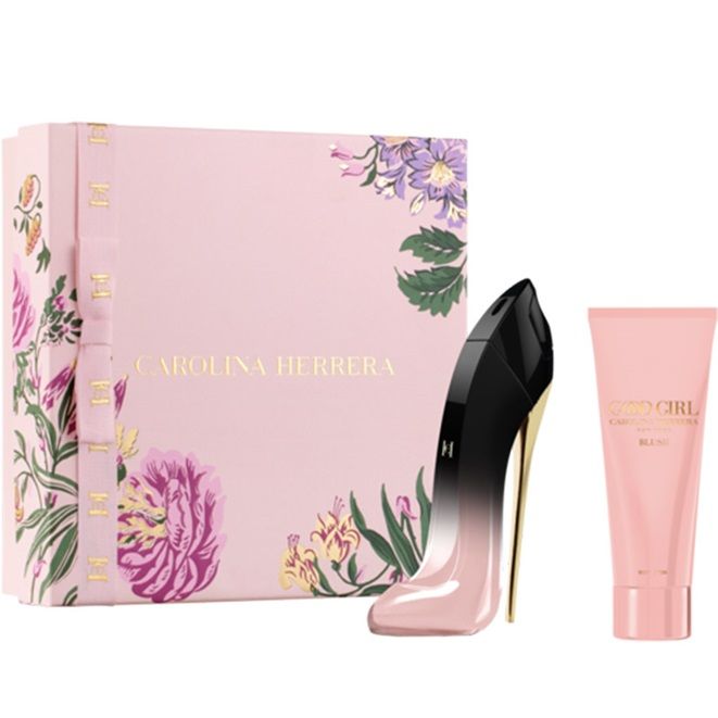 Set Apa de Parfum Carolina Herrera Good Girl Blush Elixir 80 ml + 100 ml Lotiune de corp, Femei