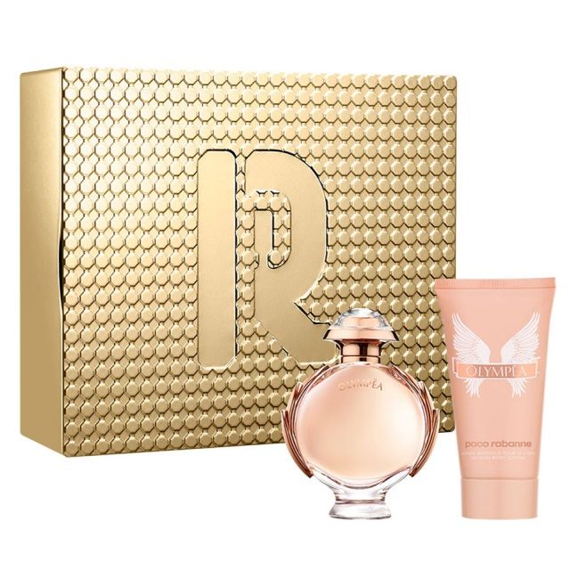 Set Apa de Parfum Paco Rabanne Olympea 50 ml + 75 ml Lotiune de corp, Femei