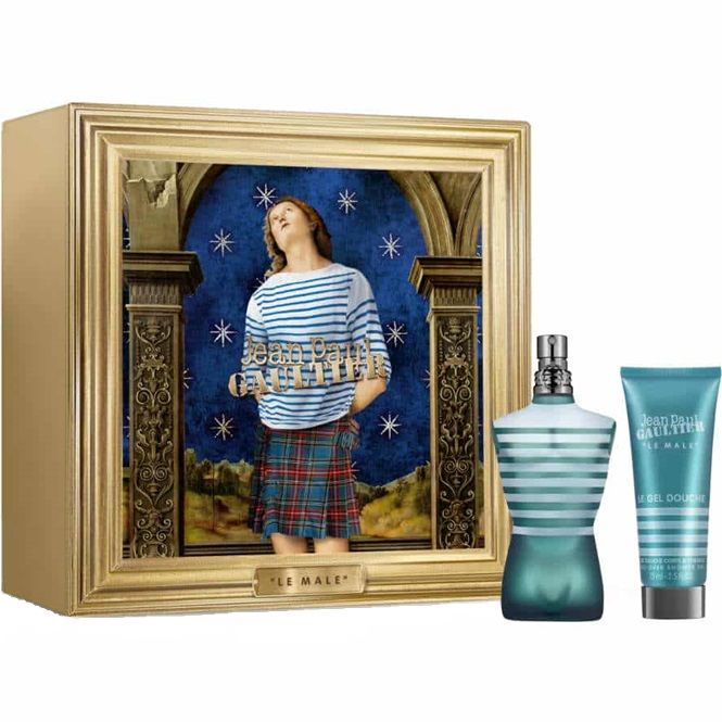 Set Apa de Toaleta Jean Paul Gaultier Le Male 125 ml + 75 ml Gel de dus, Barbati