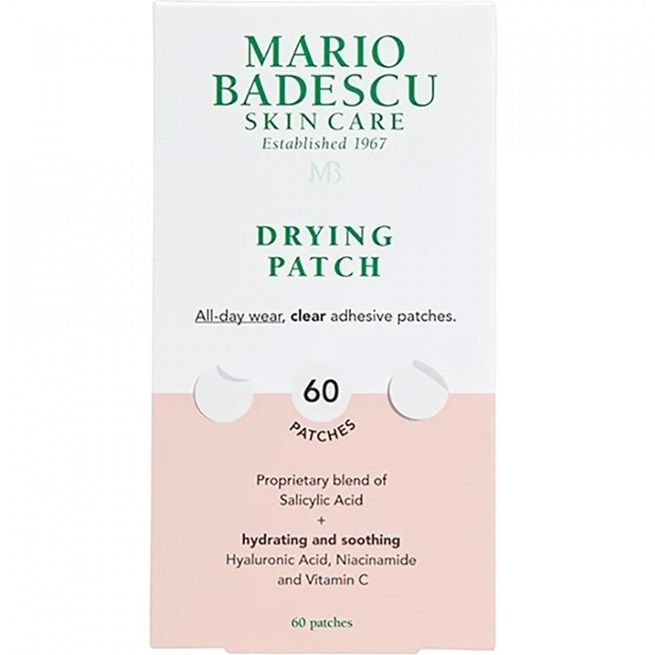 Tratament facial Mario Badescu Drying Patch, Unisex, 60 patches
