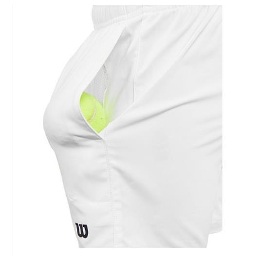 Pantaloni scurti Wilson Team 7, baieti, alb - XL EU