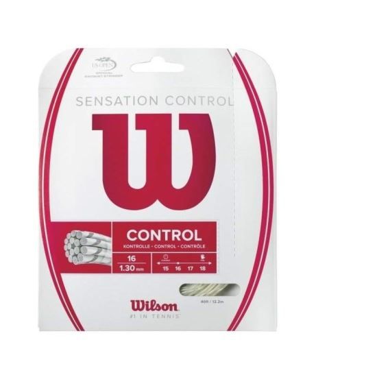Racordaj Wilson Sensation Control 16, alb
