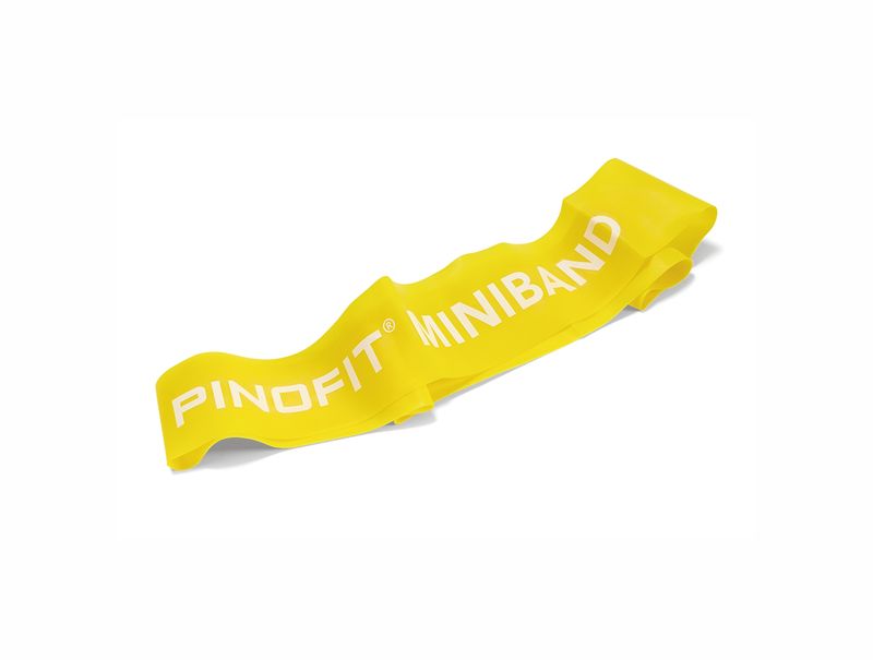 Banda Elastica Miniband 33cm Resistance Light Galbena PINOFIT®