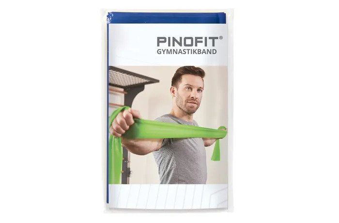 Banda elastica pentru gimnastica PINOFIT -Albastru- 2m