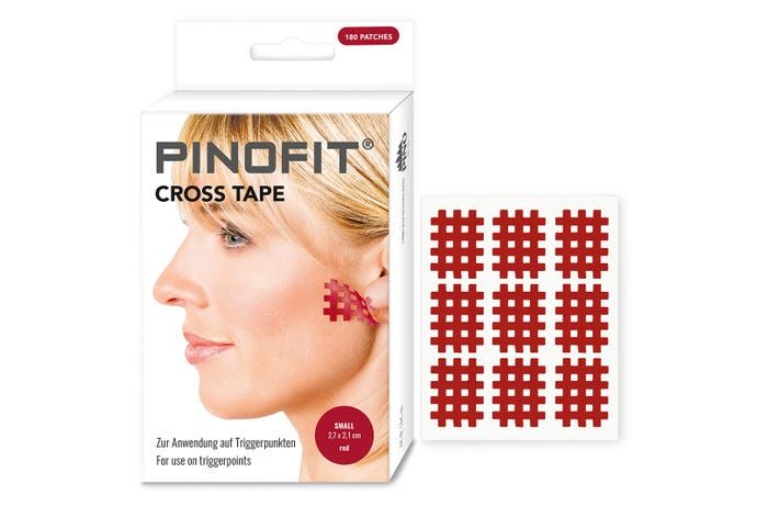 Plasturi Cross Tape - Rosu Small Pinotape