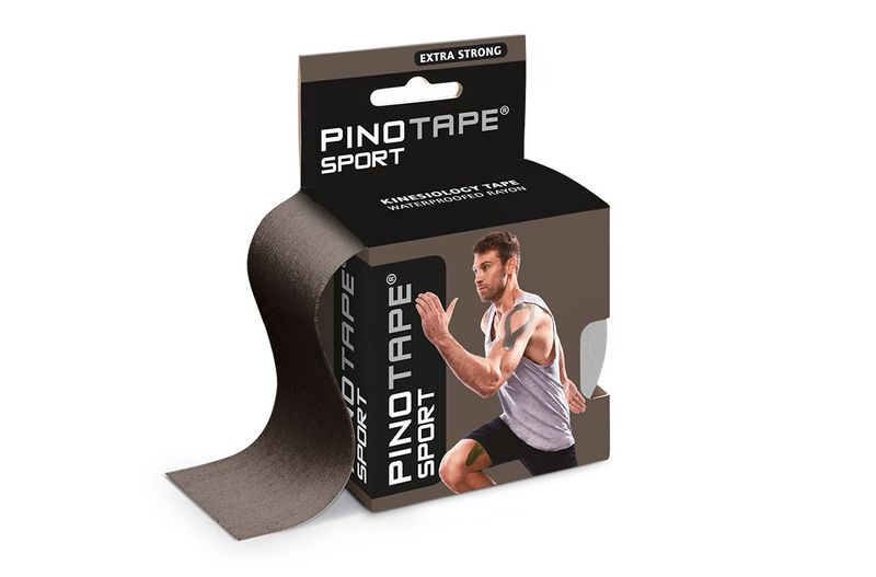 Banada Kinesio PINOTAPE® Sport - Gri inchis