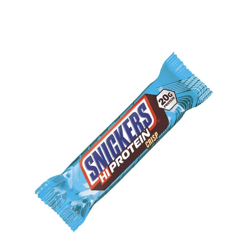 Baton Snickers High Protein Crisp 55g - Ciocolata cu Lapte