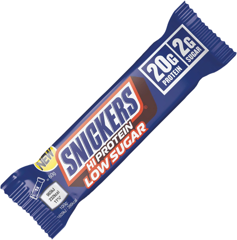 Baton Snickers Low Sugar High Protein 57g - Ciocolata cu Lapte