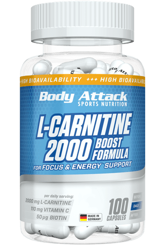 L-CARNITINA 2000 BODY ATTACK - 100 CAPS