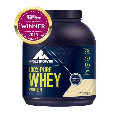 100% Proteina Pura Whey - 2000g - Vanilie MPower