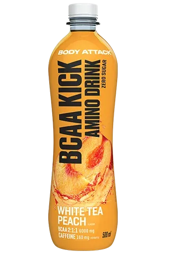 BCAA KICK White Tea Peach - 500ml Body Attack