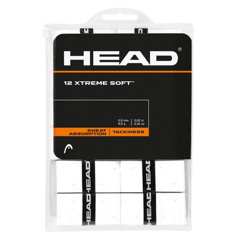 HEAD OverGrip XtremeSoft 12buc/pack Wh