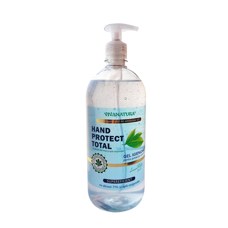 HAND PROTECT TOTAL gel igienizant 71% alcool si Tea Tree 1000ml